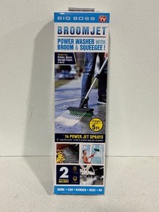 lot 74 image: Power Washer with Broom and Squeegee