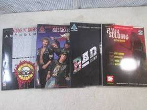 lot 5 image: (CS) 4 Guitar Etc Sheet Music Books...