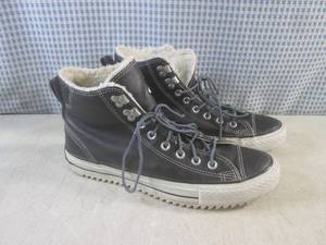lot 46 image: (CSB) Pair of Black Leather Convers...