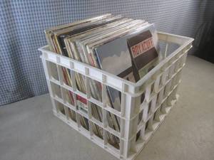 lot 66 image: (F-1) Crate of Assorted Records...