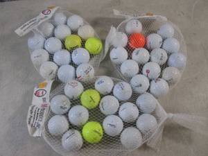 lot 74 image: (CSB) 45 Assorted Golf Balls - 3 Ba...