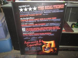 lot 96 image: (FS) Movie Romance & Cigarettes M...