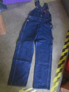 lot 118 image: (BS) Dickies Denim Overalls 32x32 -...