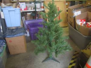lot 127 image: (G-1) 4-Foot 2pc Christmas Tree...