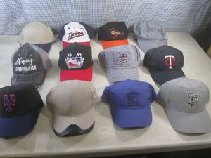 lot 147 image: (BS) 12 Assorted Caps...