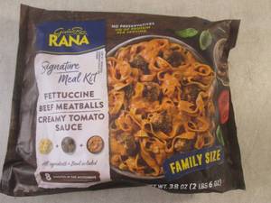 lot 212 image: (FRZ) Frozen Family Size Rana Meal ...