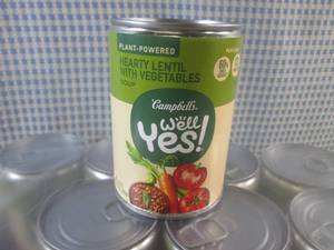 lot 224 image: (B-2) 12 Cans of Hearty Lentil with...