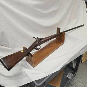 lot 22 image: 1875 Crossblock, 12 ga Shotgun, Very Unique