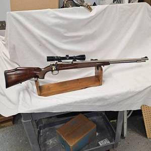 lot 52 image: Austin Halek 50 Cal Stainless wScope