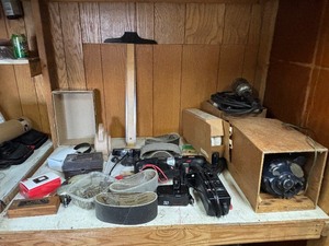 lot 155 image: Assorted Tools and Hardware