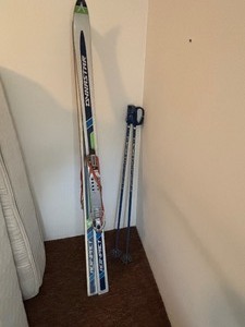 lot 24 image: Downhill Skis and Poles