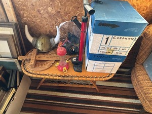 lot 39 image: Halloween Costumes and More (Table not included)