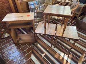 lot 157 image: End Tables, Nightstands