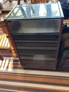 lot 74 image: Wooden Display Cabinet