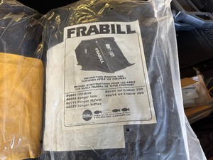 lot 16 image: Frabill Ranger Tri-Plex Portable Ice Fishing House