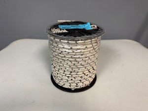 lot 43 image: New Roll of Encore Wire WhiteBlack Super Slick Manufacture Date 42024