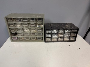 lot 45 image: Two Parts Bins with Hardware Included