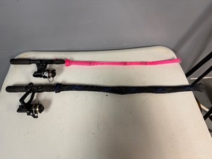 lot 46 image: Berkley Ultra-Light LR Ice Fishing Rods (Qty 2)