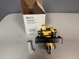 lot 73 image: Delta Universal Valve. Only High Flow R1000-UNBXHF - New in Box