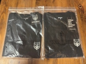 lot 141 image: Two New Gym Wolf T-shirts (Size Small)