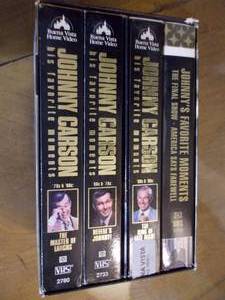 lot 28 image: Johnny Carson vcr tapes