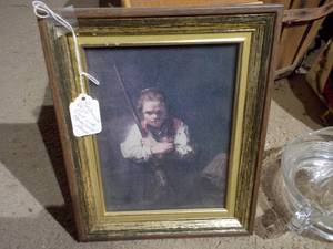lot 64 image: Framed and Matted Print