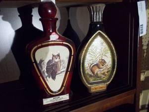 lot 68 image: Collectible Beam bottles