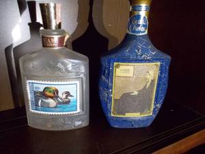 lot 69 image: Collectible Beam Bourbon bottles
