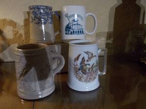 lot 85 image: Assortment of beer mugs
