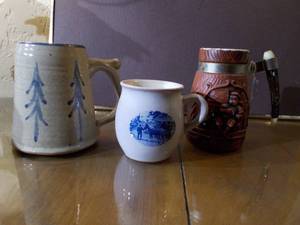 lot 97 image: Unique mugs