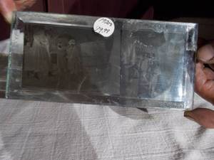 lot 132 image: 2 1920s negative