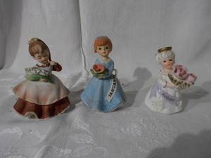 lot 187 image: Birthday girl figurines