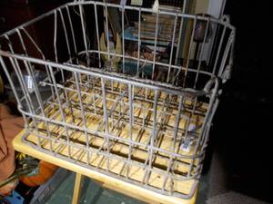 lot 355 image: Vintage Milk Crate
