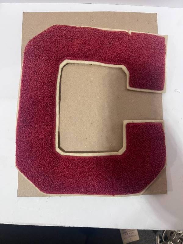 lot 98 image: 1956 Lettermans Jacket Red Letter C