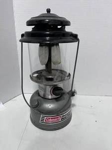 lot 129 image: Coleman Powerhouse Dual Fuel Lamp