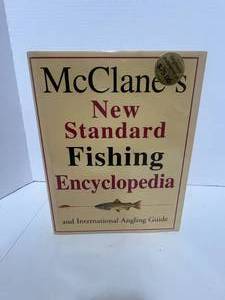 lot 136 image: McClanes New Standard Fishing Encyclopedia Like New Over 1,000 Pages Retail was $75