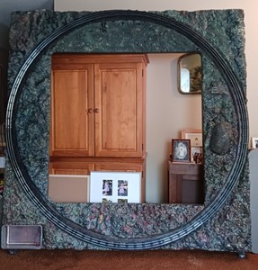 lot 4 image: Handmade Mountain Landscape Scenic Pre-wired Train Board w O Gauge Tracks