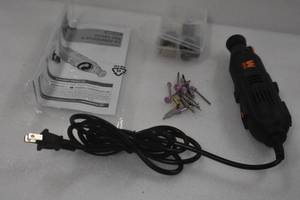 lot 27 image: WEN 23101 1-Amp Variable Speed Rotary Tool with 100 Accessories