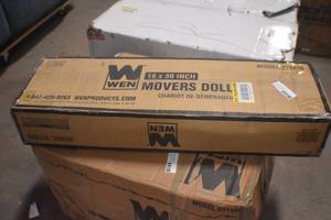 lot 39 image: WEN 721830 1320-Pound Capacity 18-by-30-Inch Hardwood Movers Dolly, 2-Pack