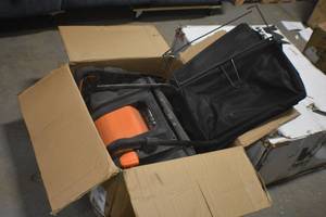 lot 54 image: WEN DT1516 16-Inch 15-Amp 2-in-1 Electric Dethatcher and Scarifier with Collection Bag