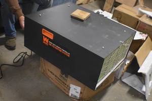 WEN 3417 3-Speed Remote-Controlled Industrial-Strength Air Filtration System (556/702/1044 CFM)