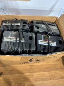lot 6 image: Lot of Panasonic Chargers