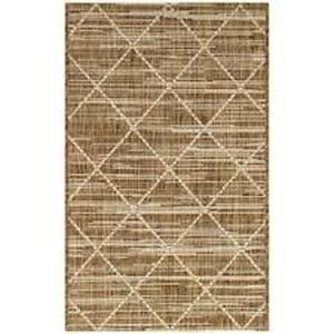 lot 16 image: Hampton Bay Brown 8 x 10 Trellis IndoorOutdoor Area Rug   Customer Returns See Pictures