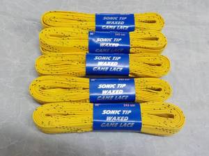 lot 26 image: 5 Sonic Tip Waxed 96 Skate Laces...