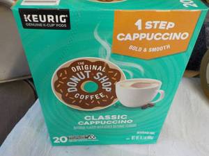 lot 30 image: Keurig 20 Kpods Classic Cappuccino...