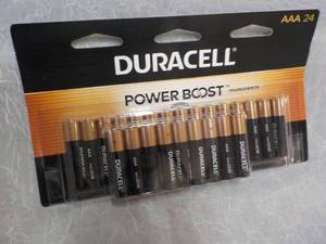 lot 38 image: 24 Duracell Power Boost AAA Batteri...