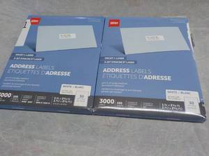 lot 48 image: 6000 Office Depot Address Labels 1 ...