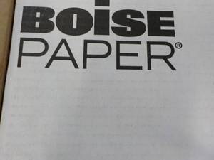 lot 71 image: Boise 5000 Sheets White 8.5 x 11 C...