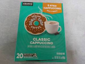 lot 84 image: Keurig 20 Kpods Classic Cappuccino...