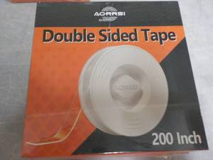 lot 102 image: 4 Aorrsi 200 Double Sided Tape...